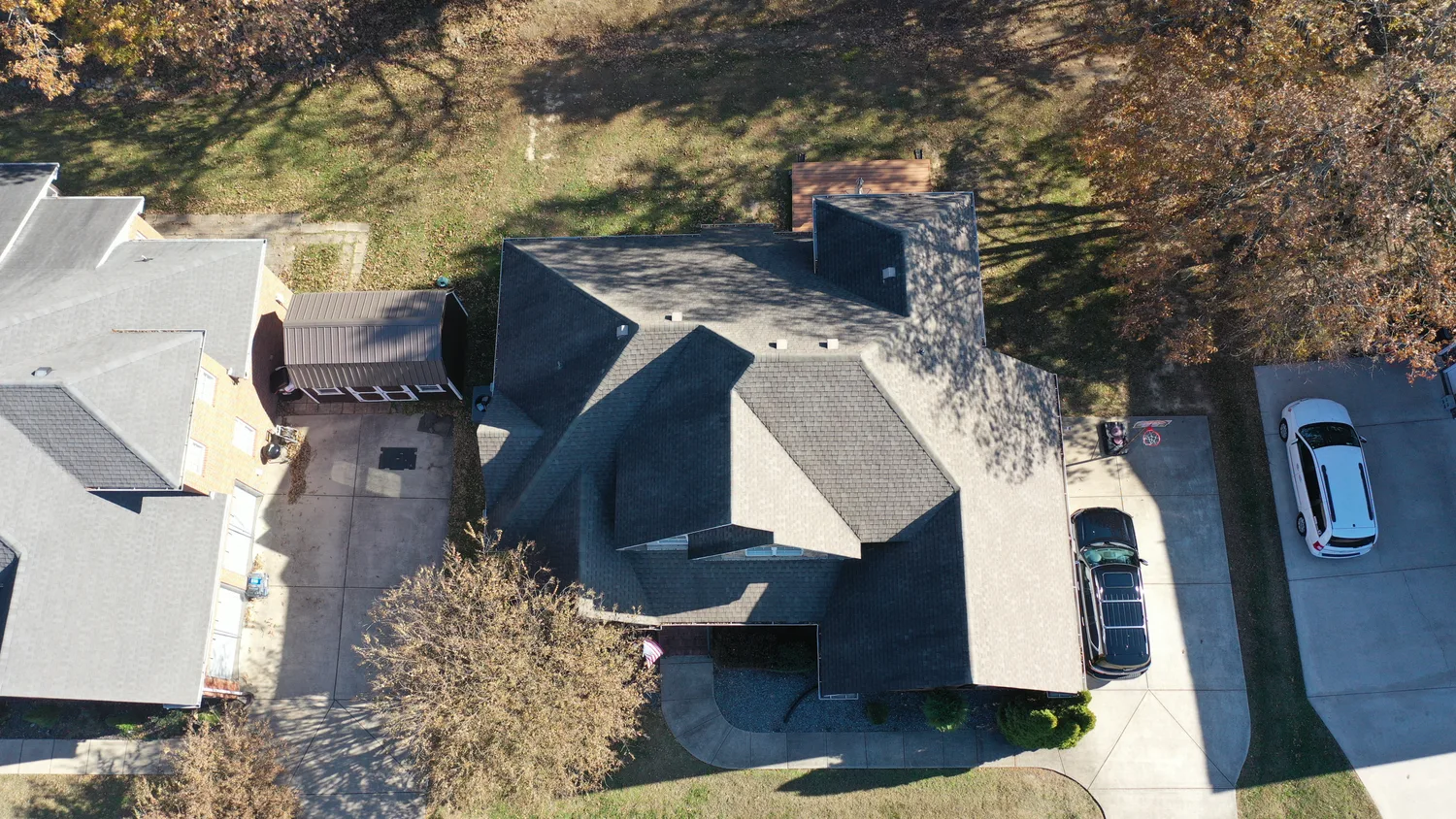 Completed roof replacement in Middle Tennessee