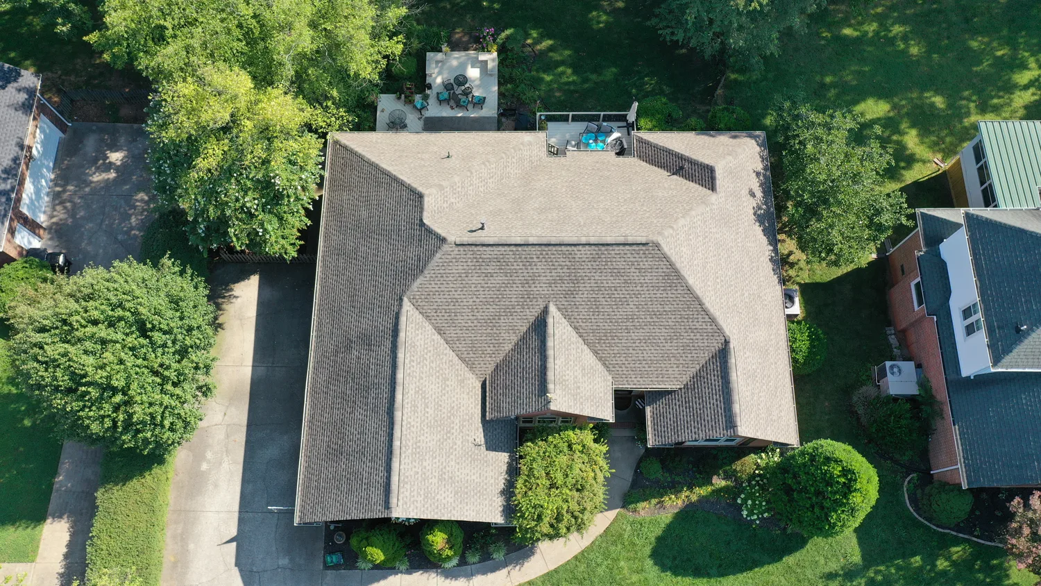 New roof work in Mount Juliet, Tennessee
