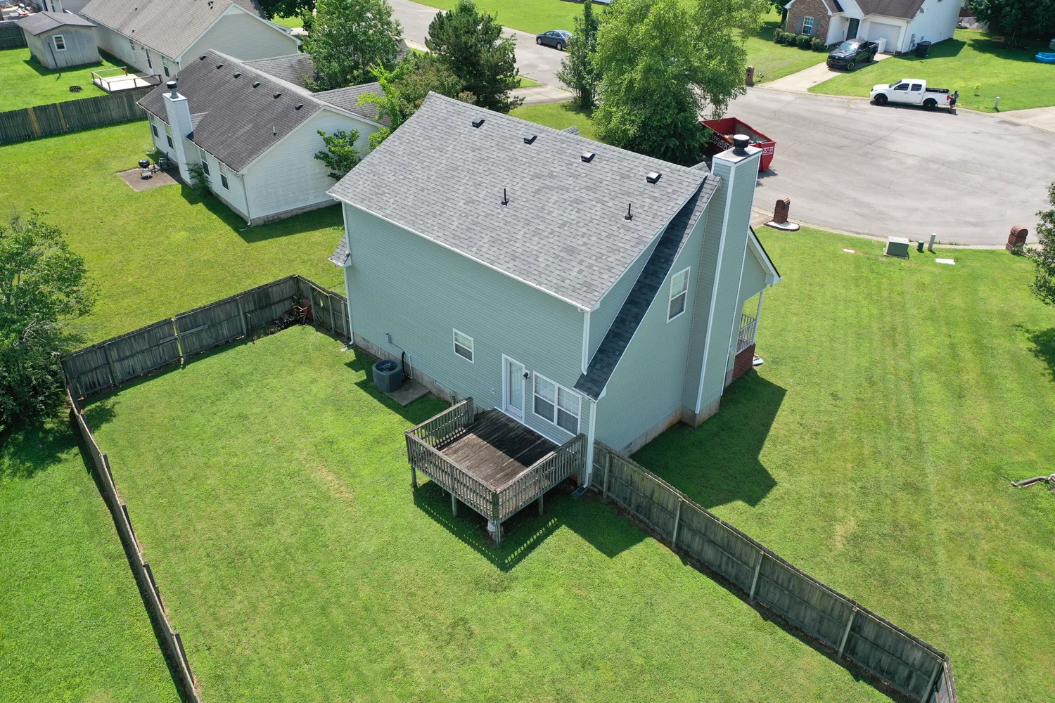 Roof inspection in Arrington, Tennessee